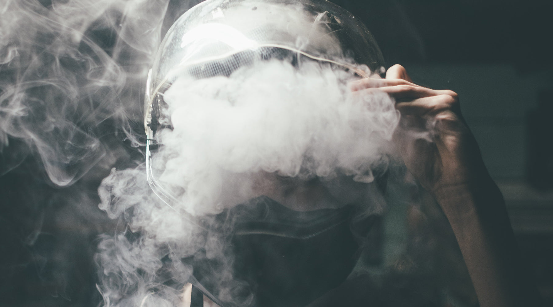 Guy in Vape Cloud