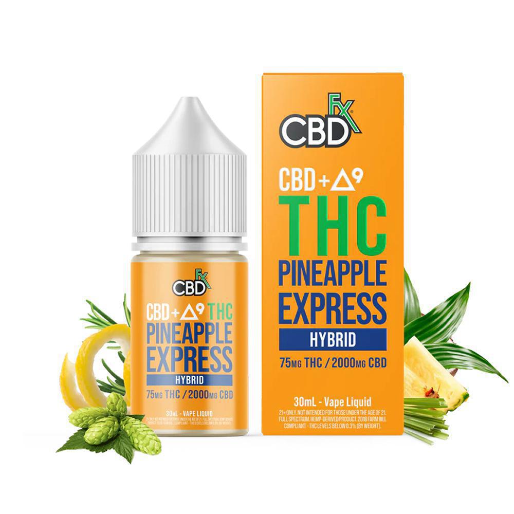 CBDfx THC Vape Juice | 5 Strains – Ethereal Gold Dispensary