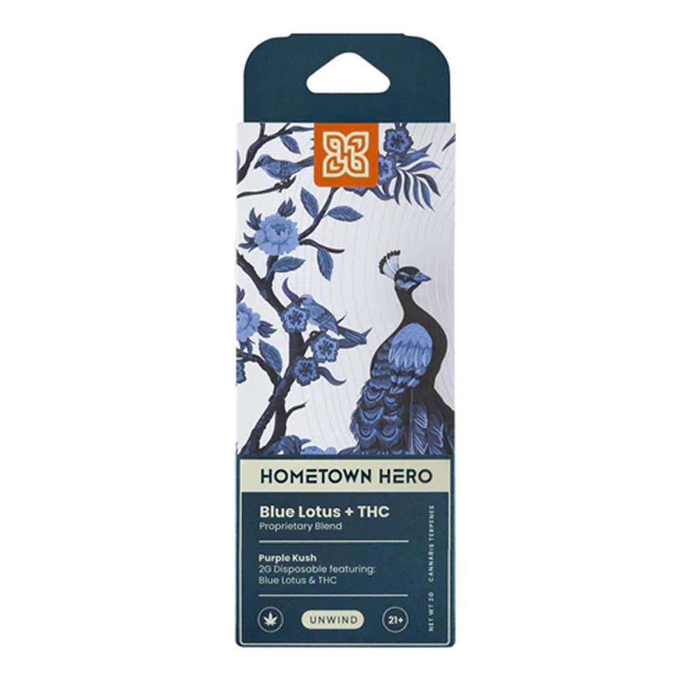 Hometown Hero Blue Lotus Vapes | 2 Gram Disposable Ethereal Gold Dispensary Hometown Hero Blue Lotus Vapes | 2 Gram Disposable Ethereal Gold Dispensary