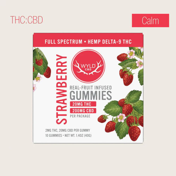 Wyld Low Dose THC : CBD Gummies