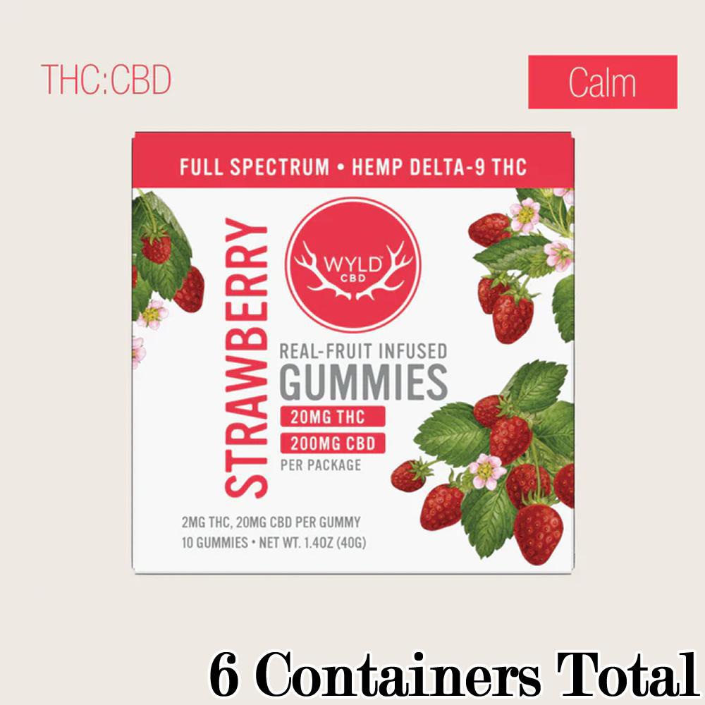 Wyld Low Dose THC : CBD Gummies