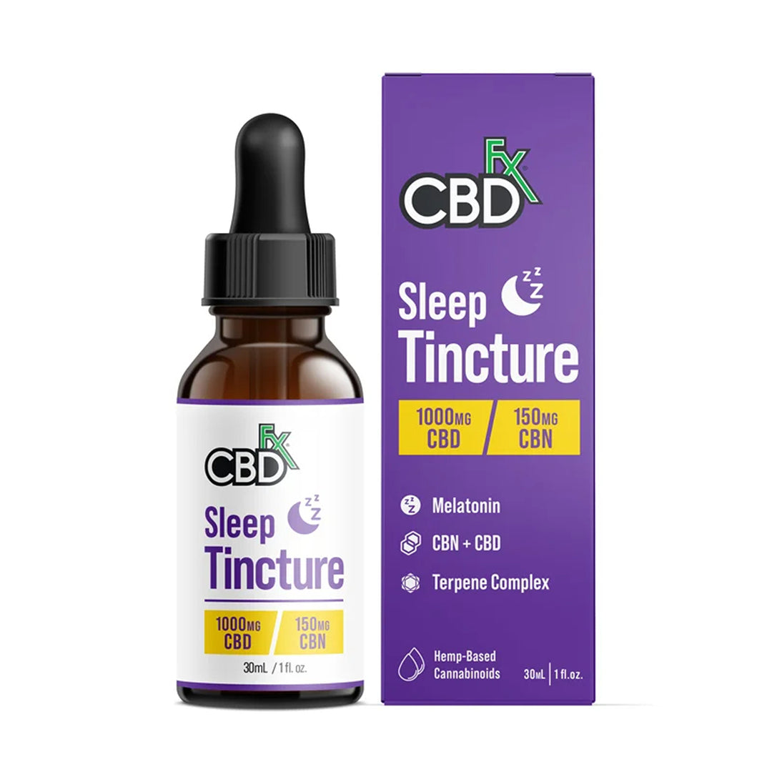 CBDfx Sleep Tincture - Ethereal Gold Dispensary