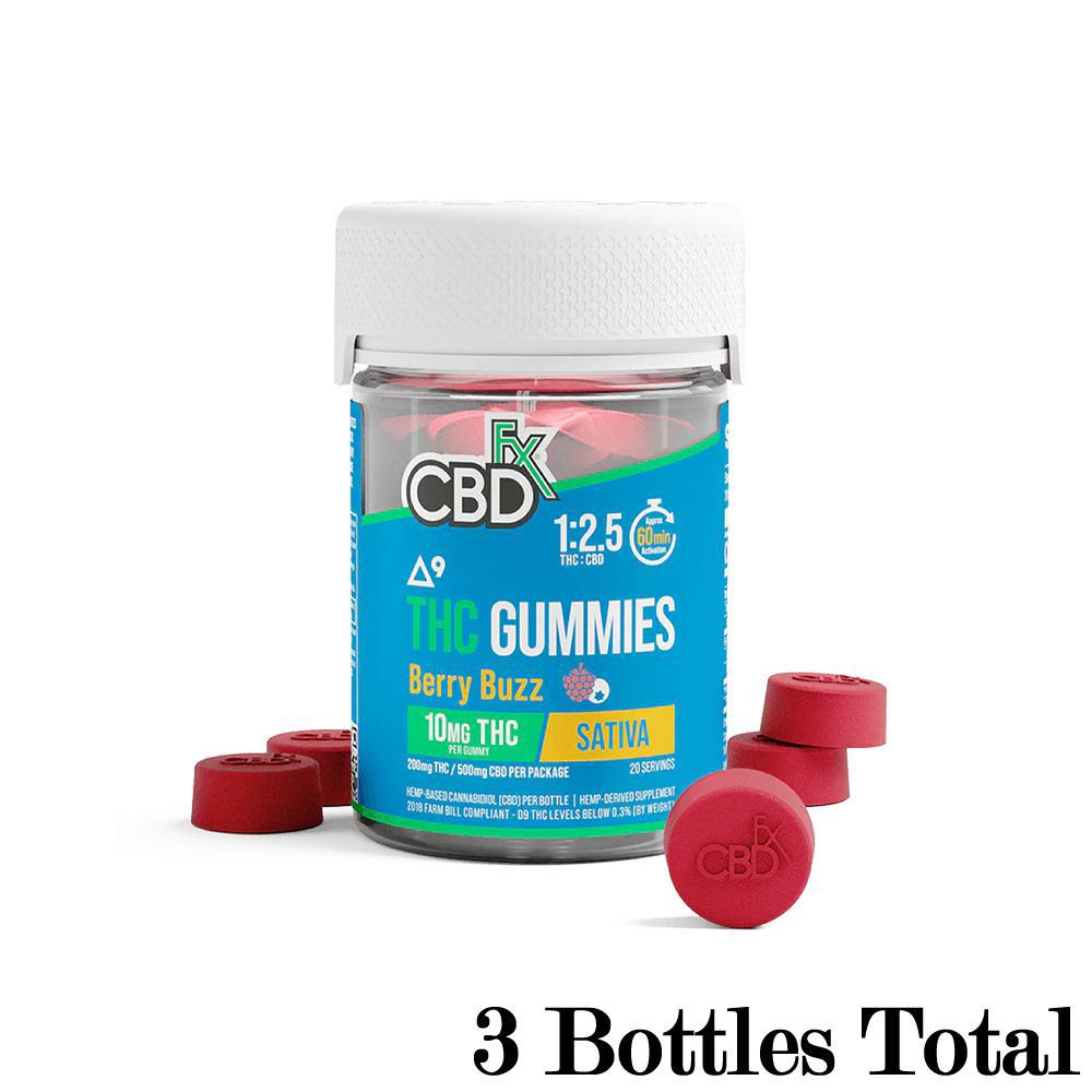 CBDfx High Potency Delta-9 Gummies - Ethereal Gold Dispensary