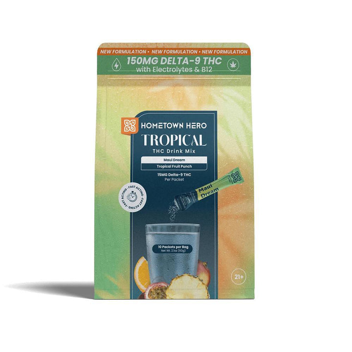 Hometown Hero Tropical THC Drink Mix