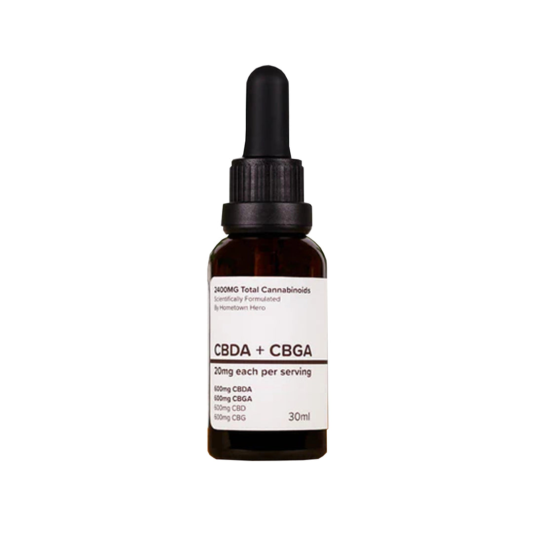 Hometown Hero CBDA + CBGA Tincture - Ethereal Gold Dispensary