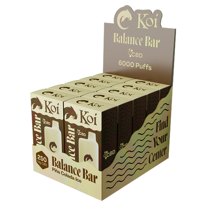 Koi Balance Bar CBD Vape - Ethereal Gold Dispensary