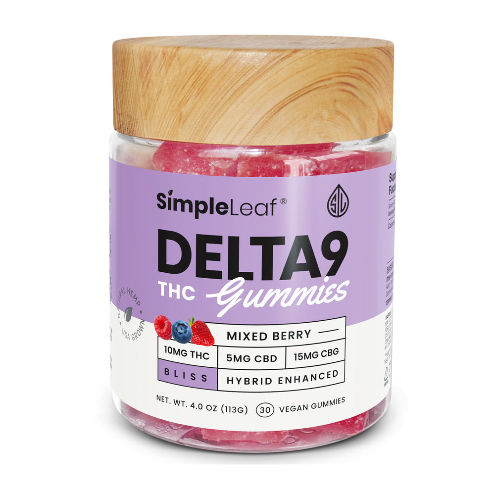 Simple Leaf Delta-9 THC Gummies - Ethereal Gold Dispensary