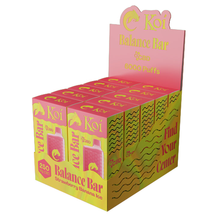 Koi Balance Bar CBD Vape - Ethereal Gold Dispensary