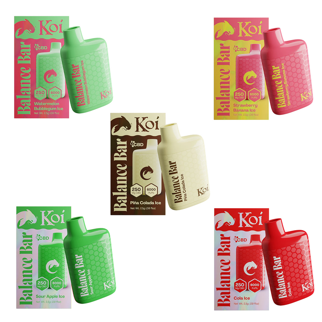 Koi Balance Bar CBD Vape - Ethereal Gold Dispensary
