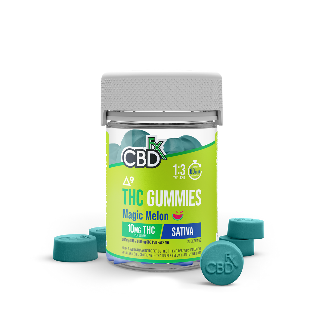 CBDfx High Potency Delta-9 Gummies - Ethereal Gold Dispensary