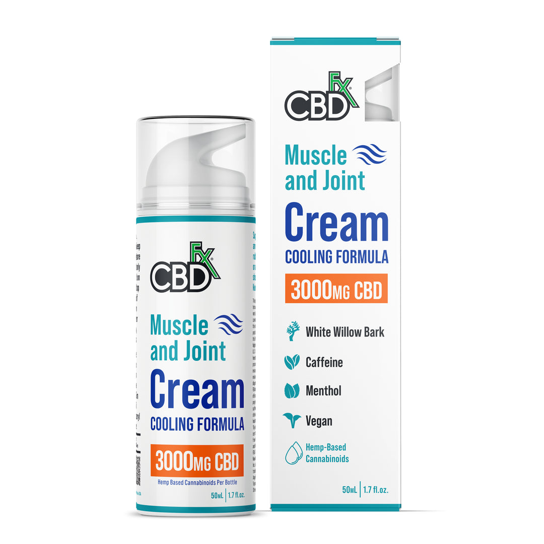 CBDfx Muscle & Joint Cream - Ethereal Gold Dispensary