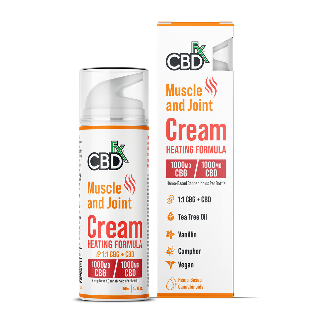 CBDfx Muscle & Joint Cream - Ethereal Gold Dispensary