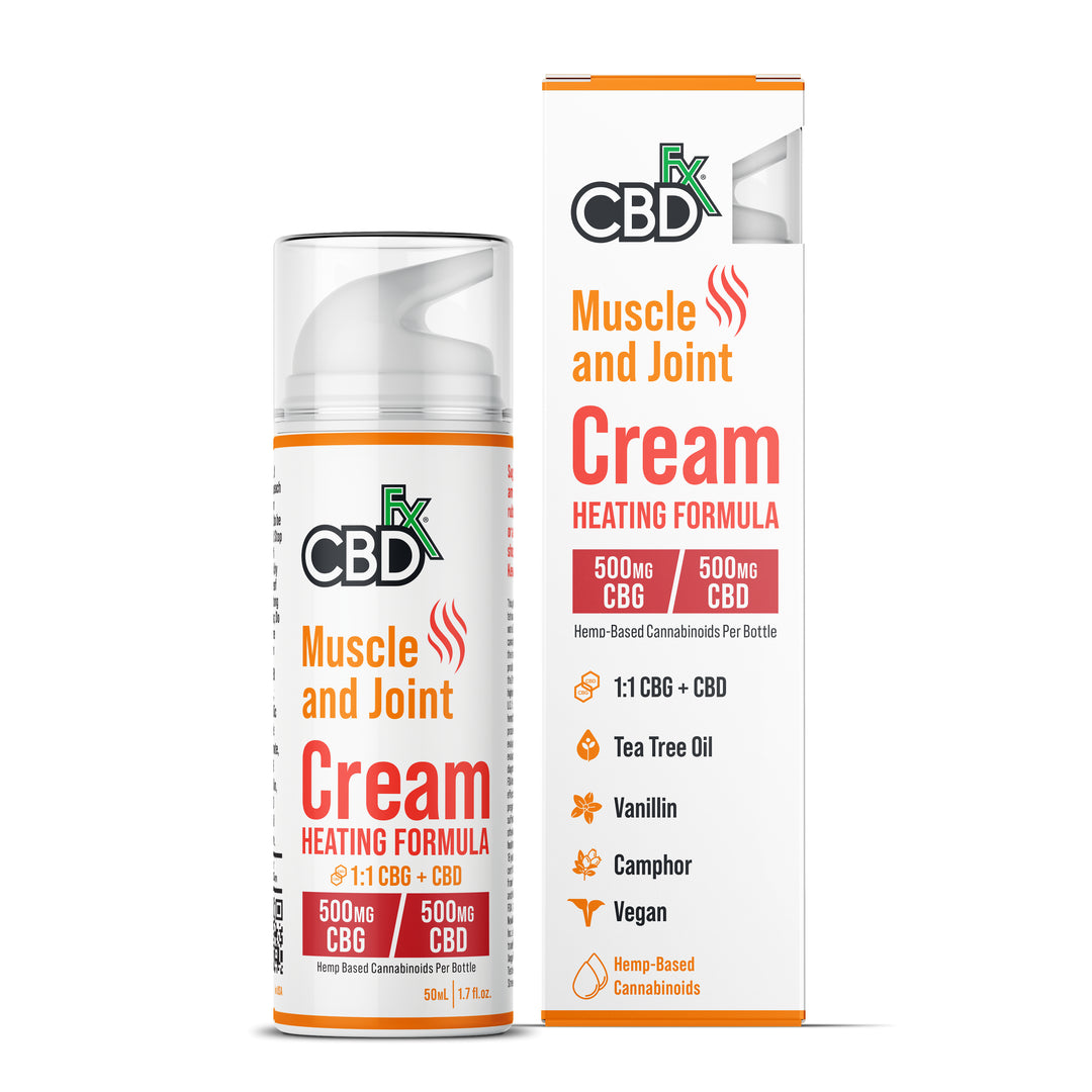 CBDfx Muscle & Joint Cream - Ethereal Gold Dispensary