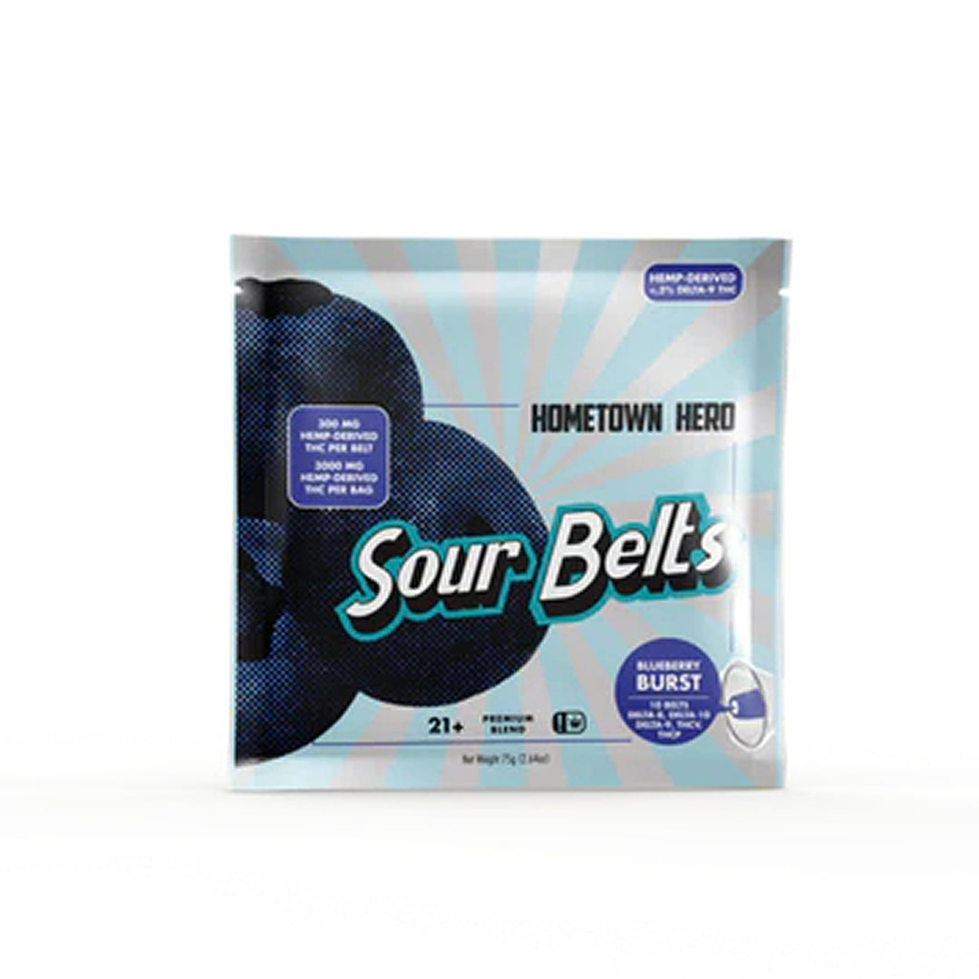Hometown Hero Sour Belts - Ethereal Gold Dispensary