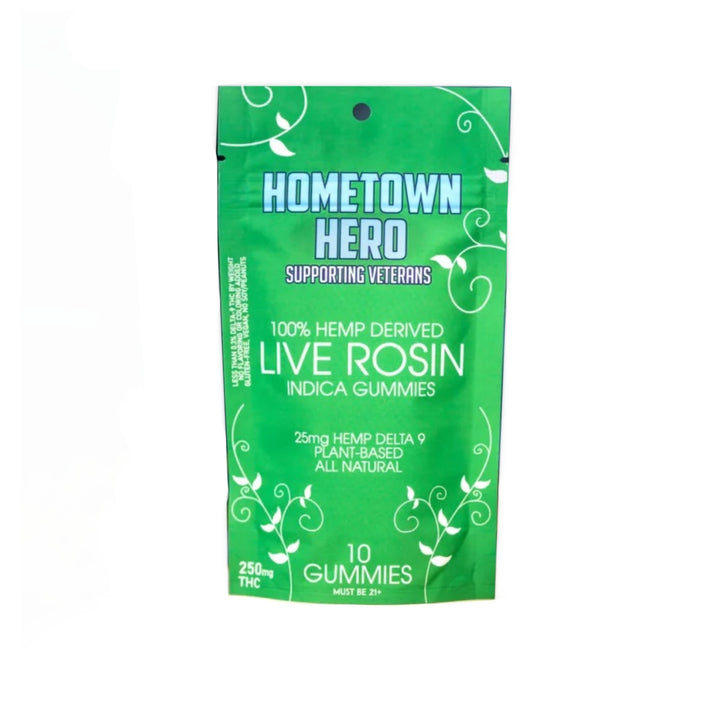Hometown Hero Absolute Delta-9 Live Rosin Gummies