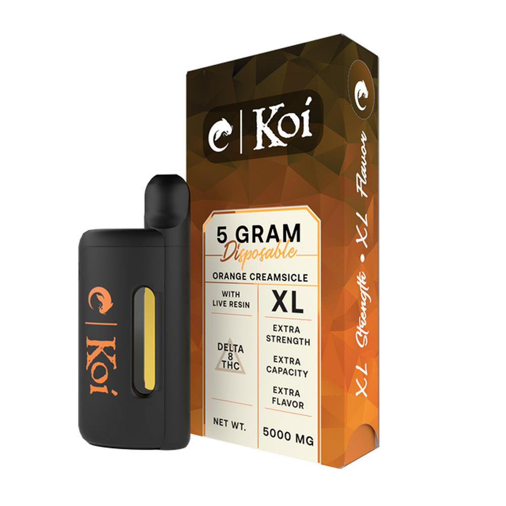 Koi 5 Gram Disposable Orange Creamsicle
