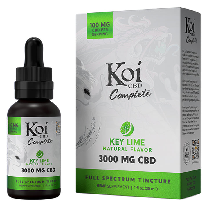 Koi Complete Full Spectrum CBD Tinctures - Ethereal Gold Dispensary
