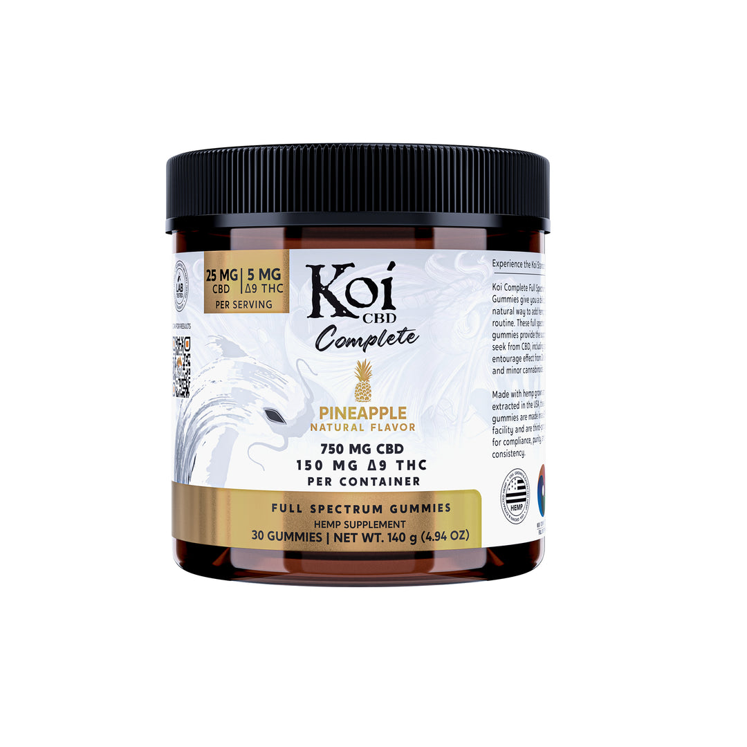 Koi Complete CBD / Delta-9 Gummies - Ethereal Gold Dispensary