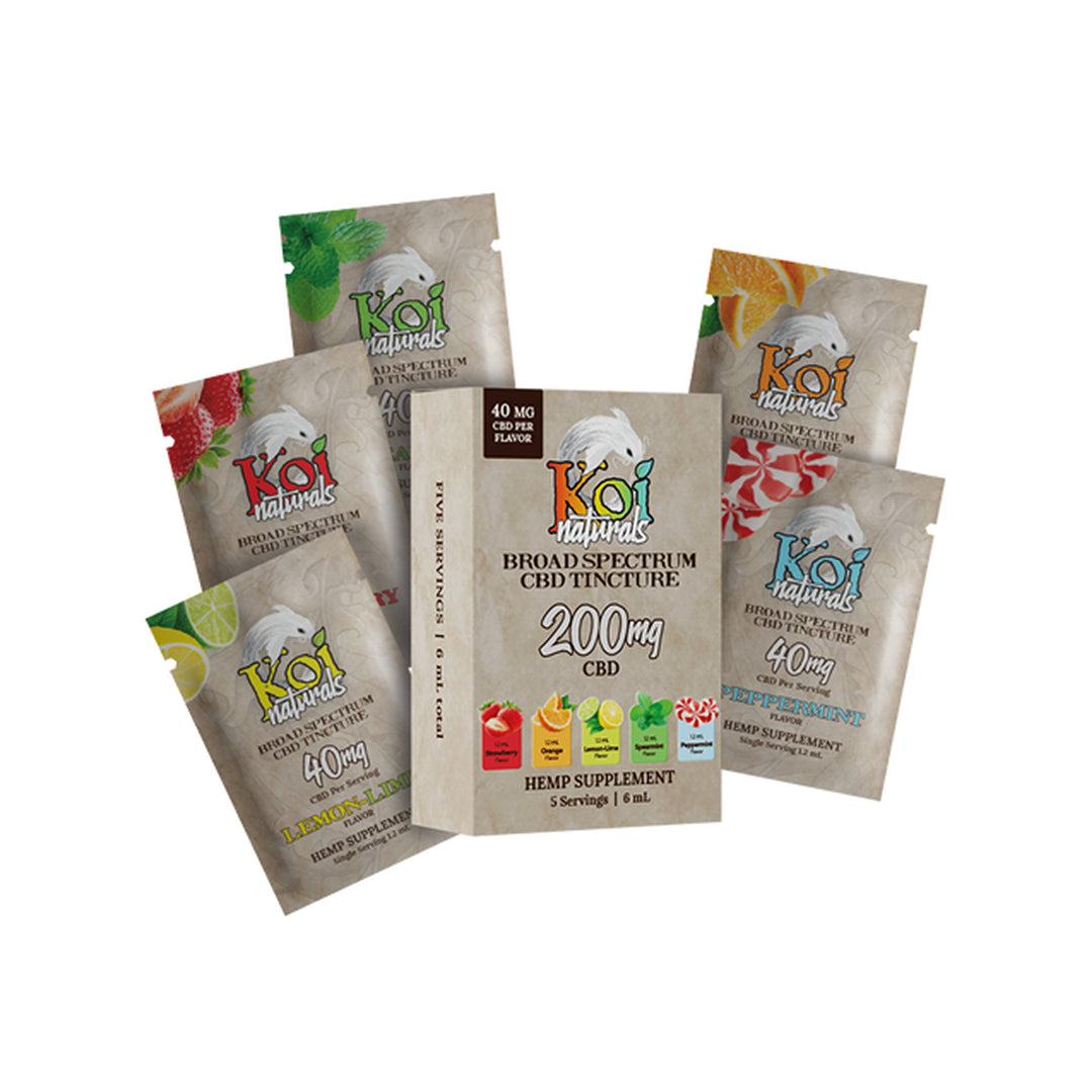 Koi Naturals Tinctures To-Go - Ethereal Gold Dispensary