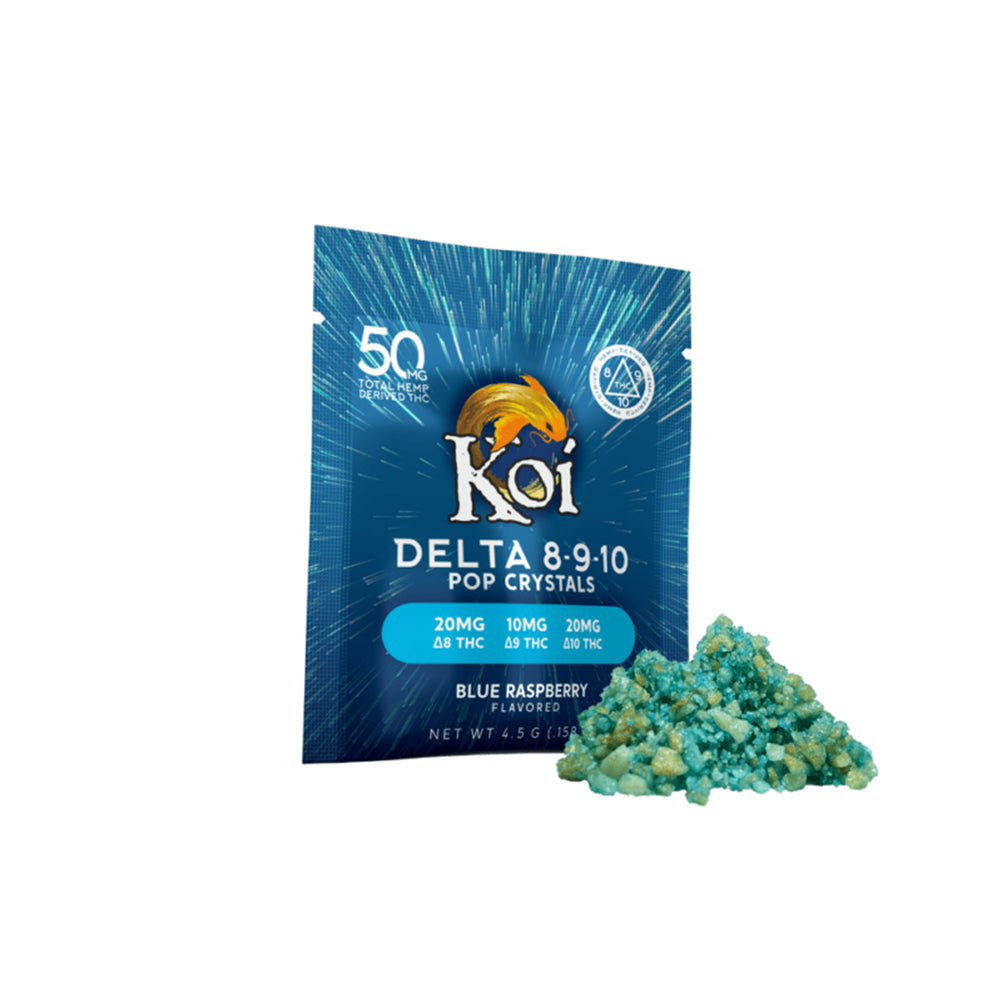 Koi Delta-8-9-10 Pop Crystals - Ethereal Gold Dispensary
