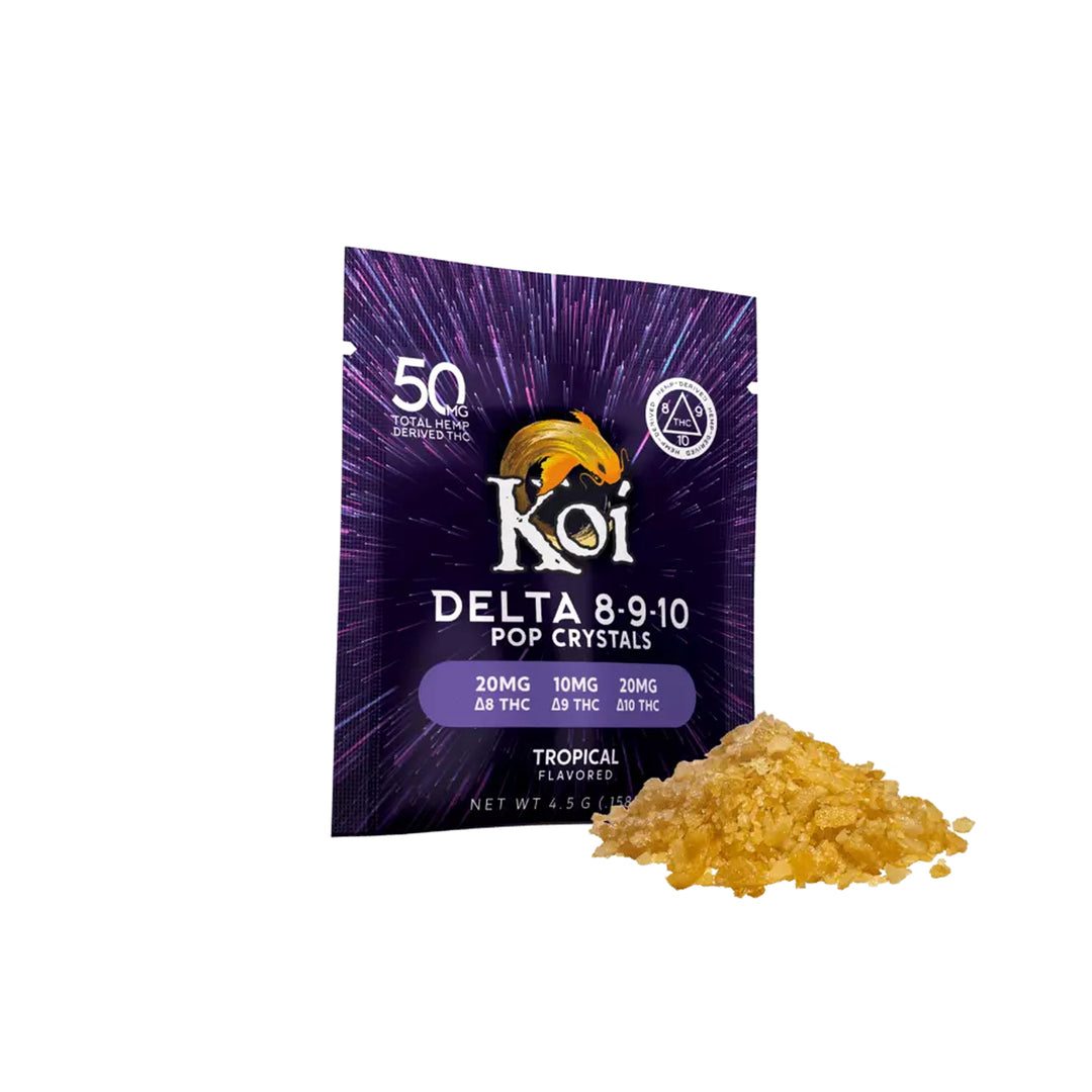 Koi Delta-8-9-10 Pop Crystals - Ethereal Gold Dispensary