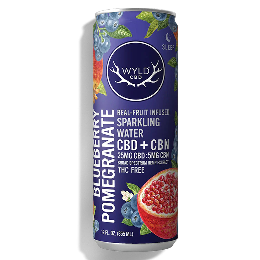 Wyld CBD + CBN Sparkling Water - Ethereal Gold Dispensary