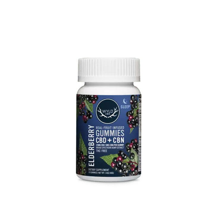 Wyld Elderberry CBD/CBN Gummies - Ethereal Gold Dispensary