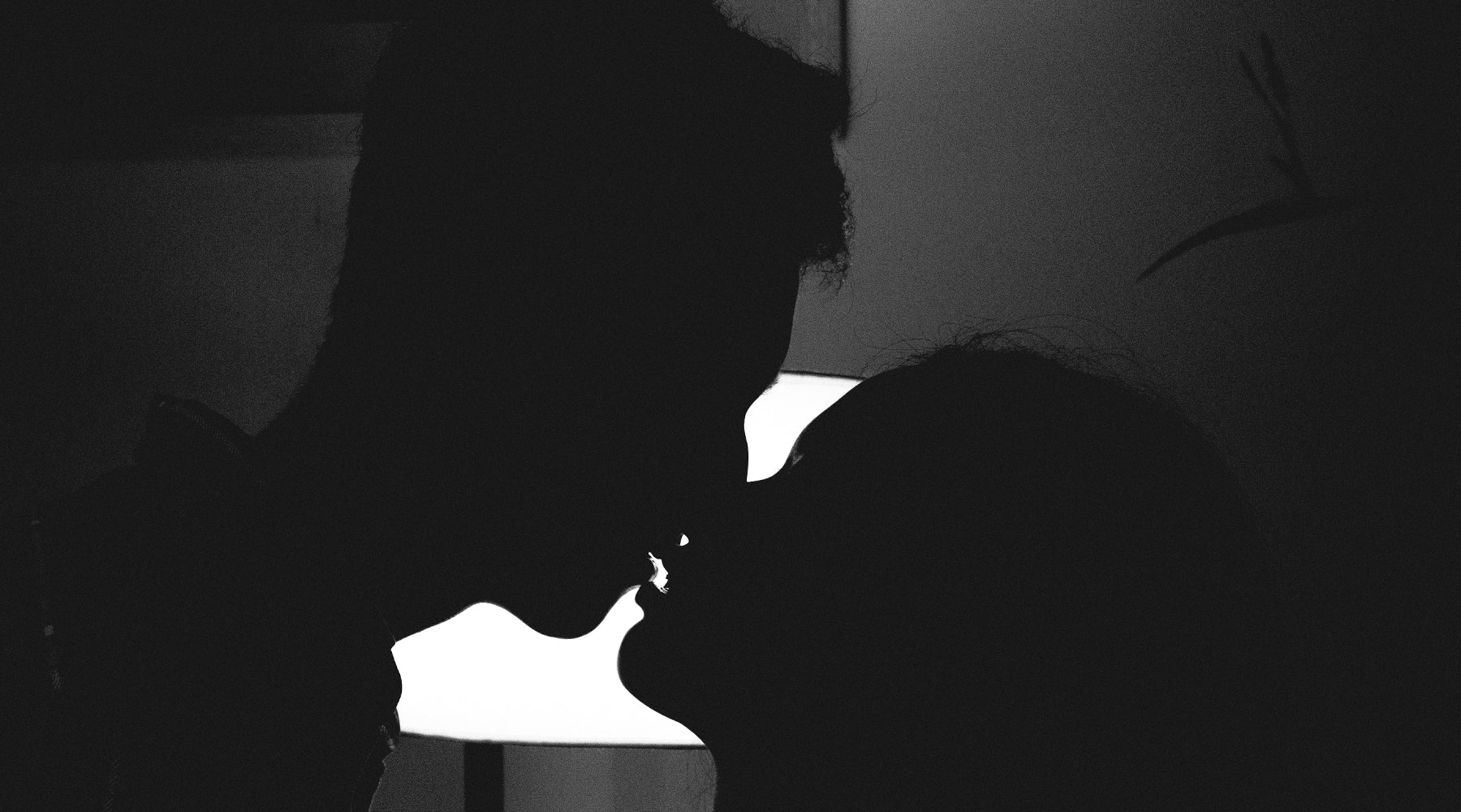 Intimate Couple Silhouette 