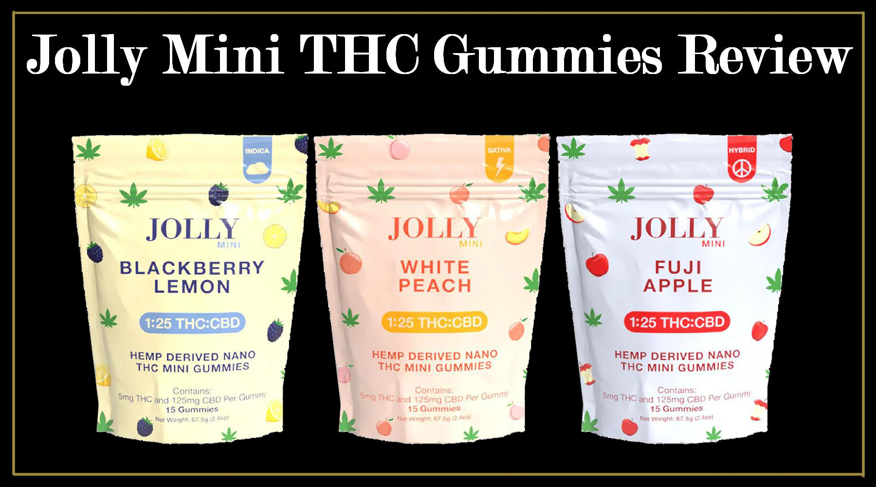 Jolly Mini THC Gummies Review: Unique Flavors and Experience