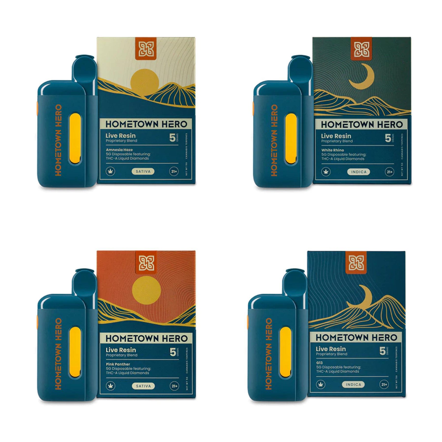 Hometown Hero THCa Liquid Diamonds Disposable - 5 Grams view 4