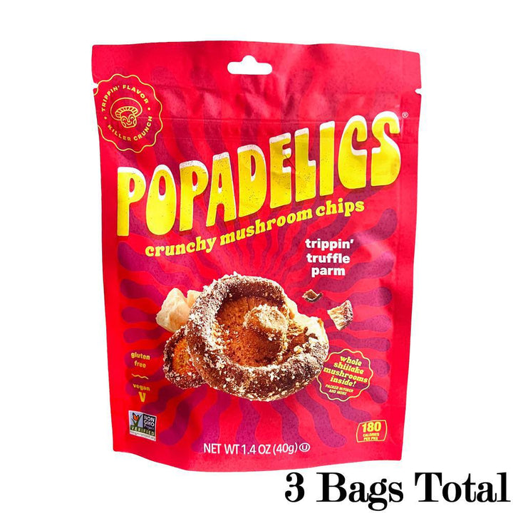 Popadelics Crunchy Mushroom Chips