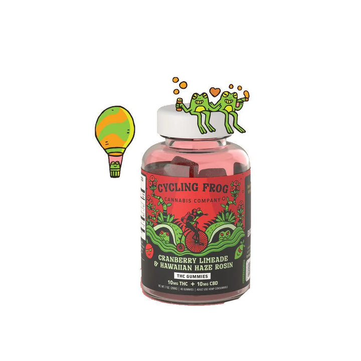 Cycling Frog Live Rosin Limeade Gummies