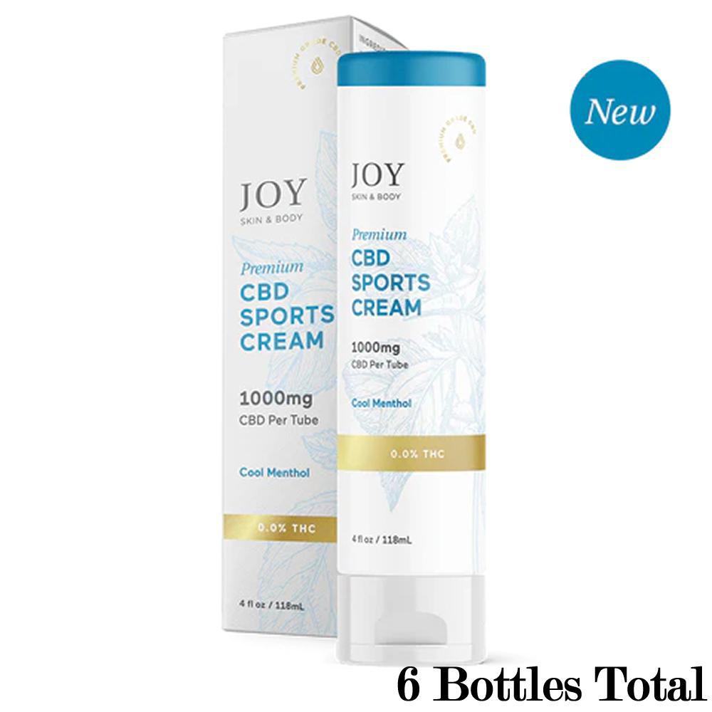 Joy Skin & Body CBD Sports Cream - Ethereal Gold Dispensary