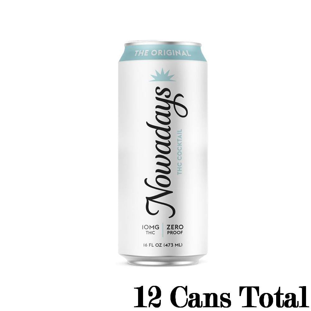 Nowadays THC Cocktail in The Original Flavor 12 16oz Cans 10mg THC per Can