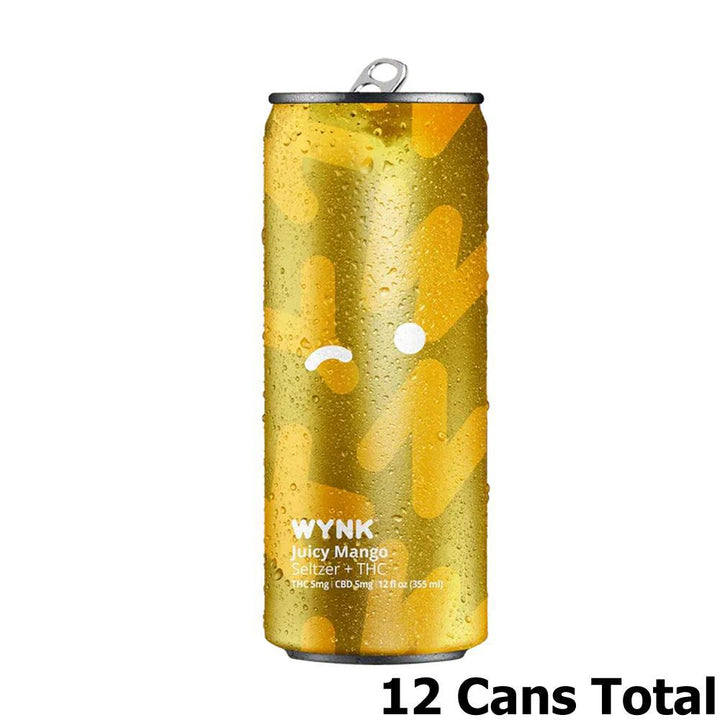 Wynk THC Seltzer Juicy Mango