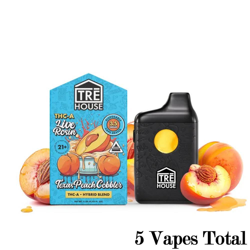 TRE House Live Rosin THCa Vape Pen | 3 Strains Ethereal Gold Dispensary TRE House Live Rosin THCa Vape Pen | 3 Strains Ethereal Gold Dispensary