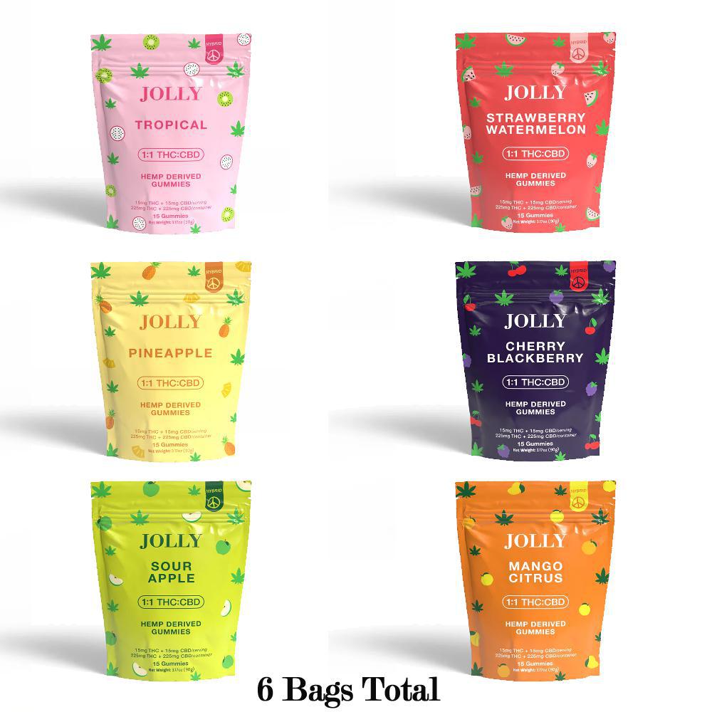 Jolly THC & CBD Gummies view 2