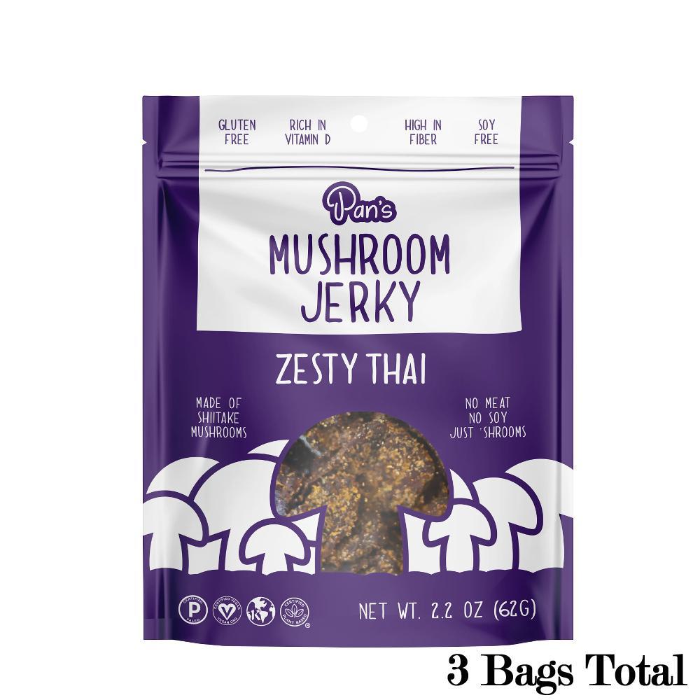 Pan's Mushroom Jerky Zesty Thai view 3
