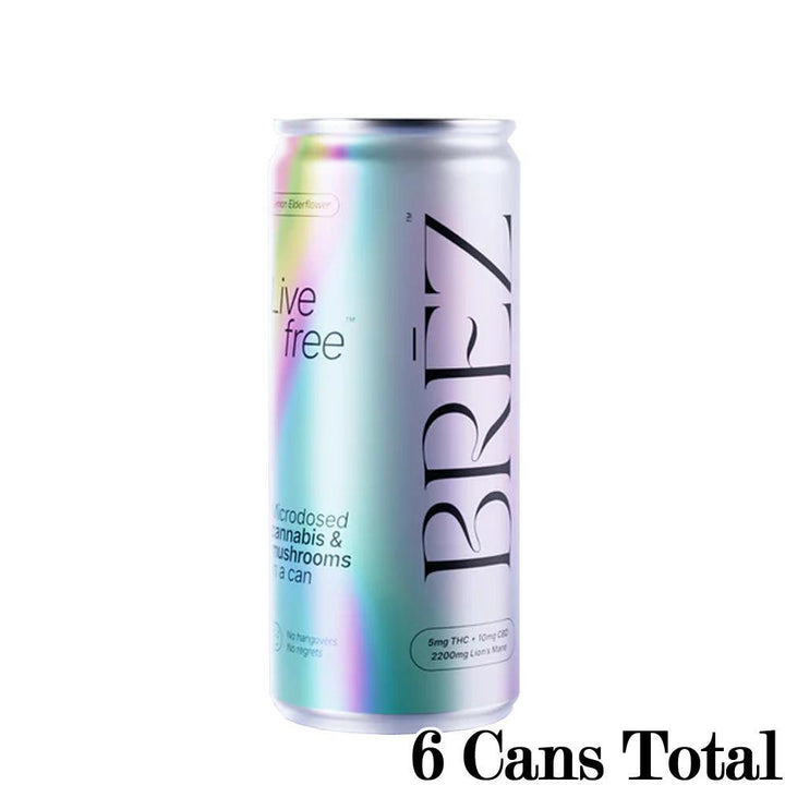 BRĒZ Lemon Elderflower 12oz Can