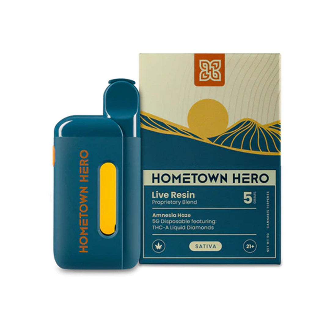 Hometown Hero THCa Liquid Diamonds Disposable - 5 Grams