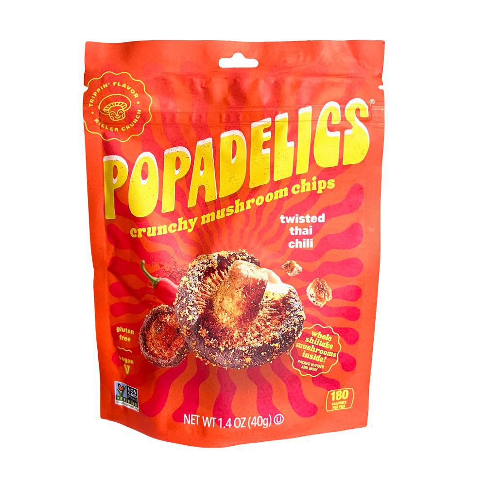 Popadelics Crunchy Mushroom Chips