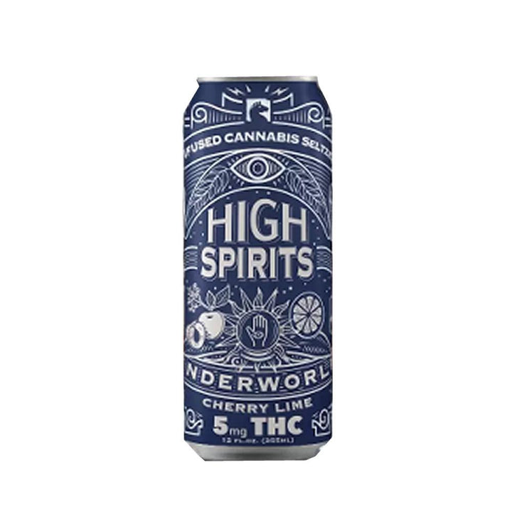 High Spirits Underworld Indica Cannabis Seltzer (5mg Can)