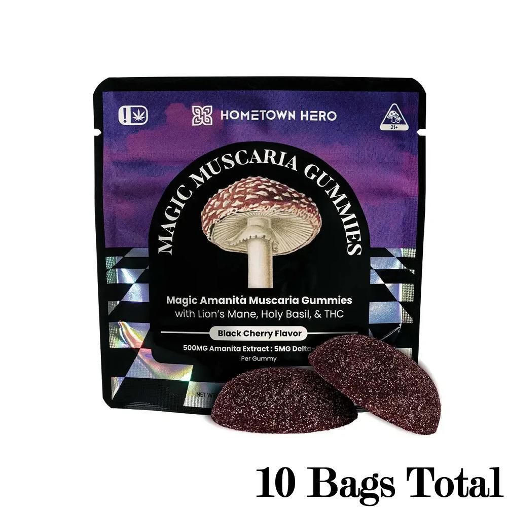 Hometown Hero Magic Amanita Muscaria + THC Gummies