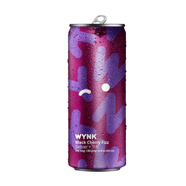 Wynk THC Seltzer Black Cherry Fizz