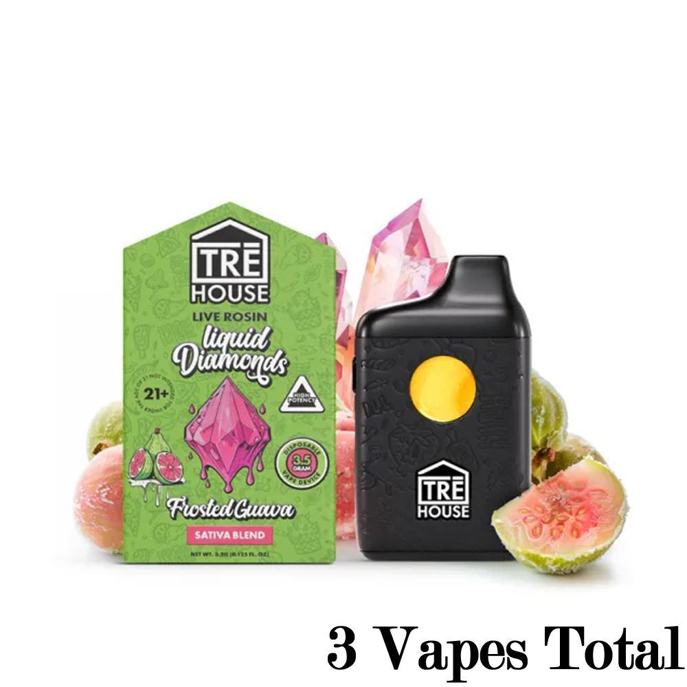 TRE House Live Rosin Liquid Diamonds Vape Pen (3.5 Gram)