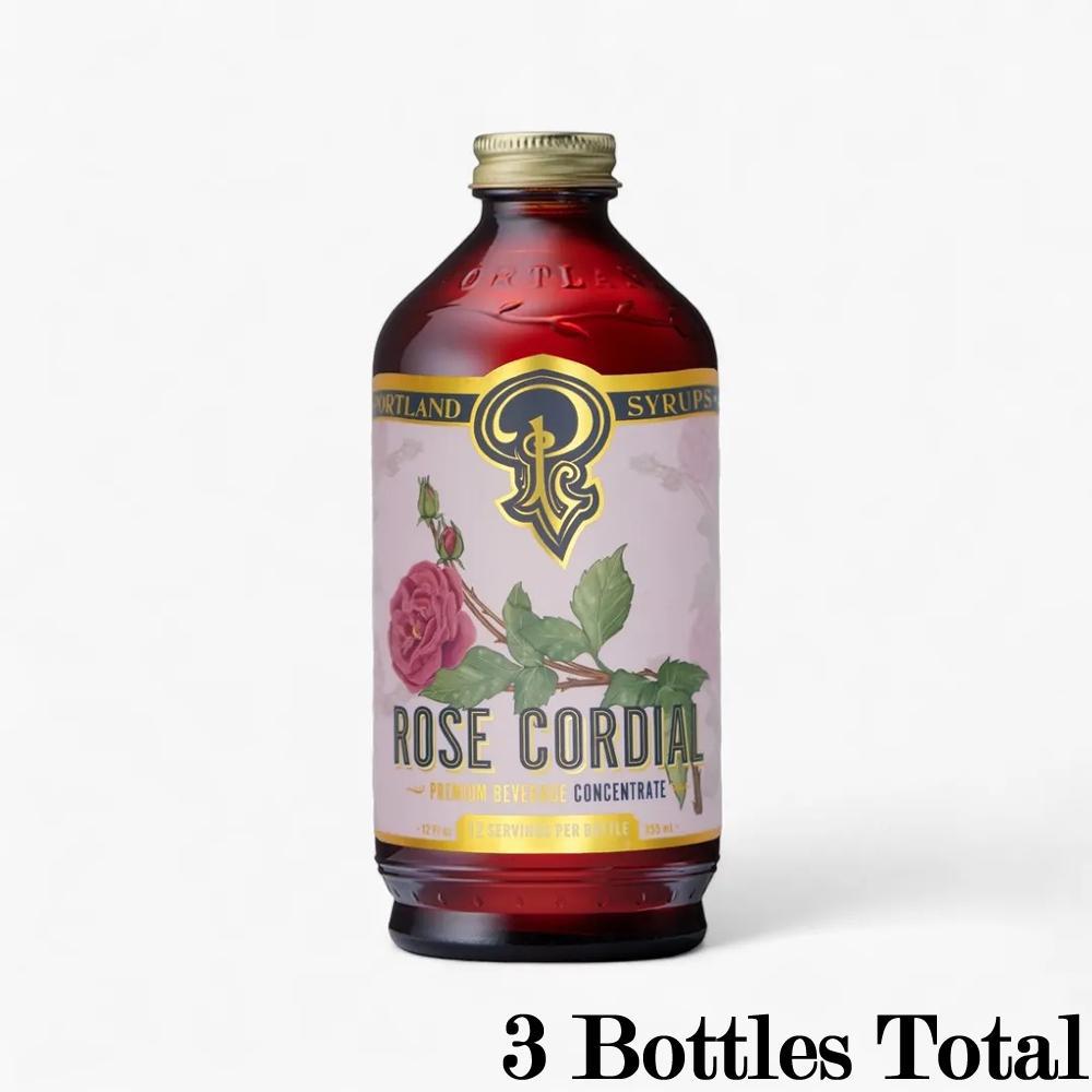Portland Syrups Rose Cordial view 2