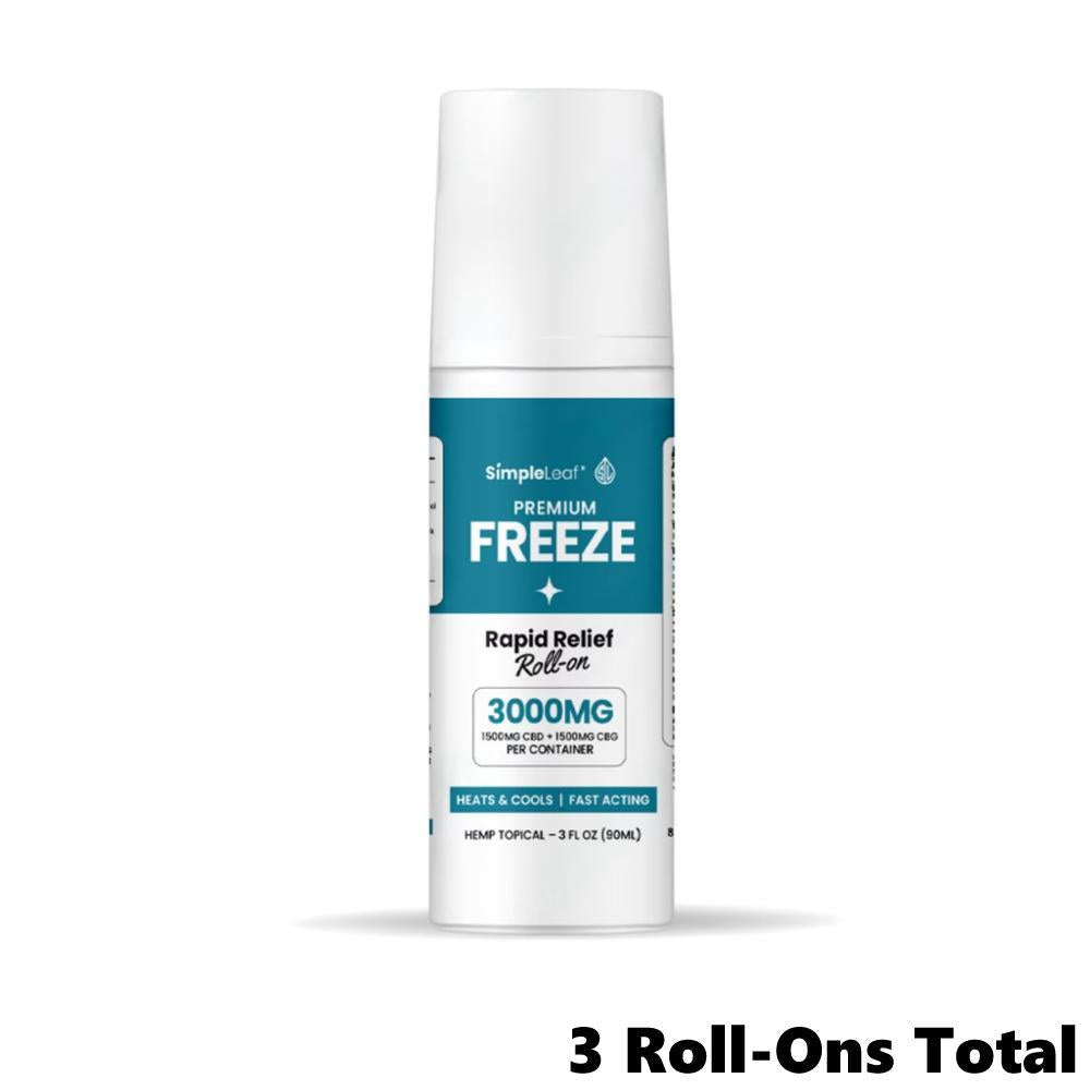 Simple Leaf Rapid Relief Roll-on Topical view 3