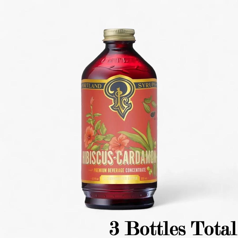 Portland Syrups Hibiscus Cardamom view 2