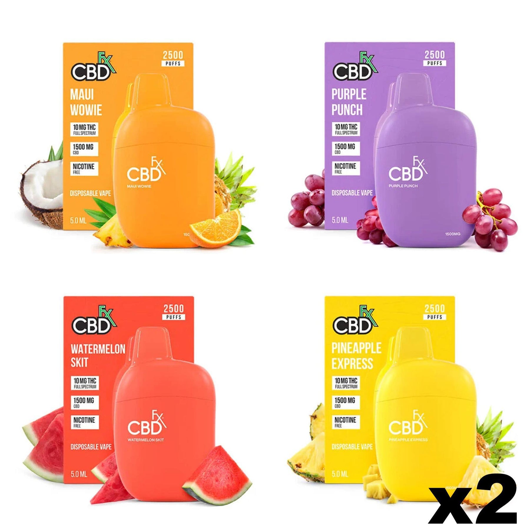 CBDfx 5 Gram THC Vape Pen view 2