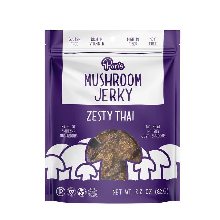 Pan's Mushroom Jerky Zesty Thai